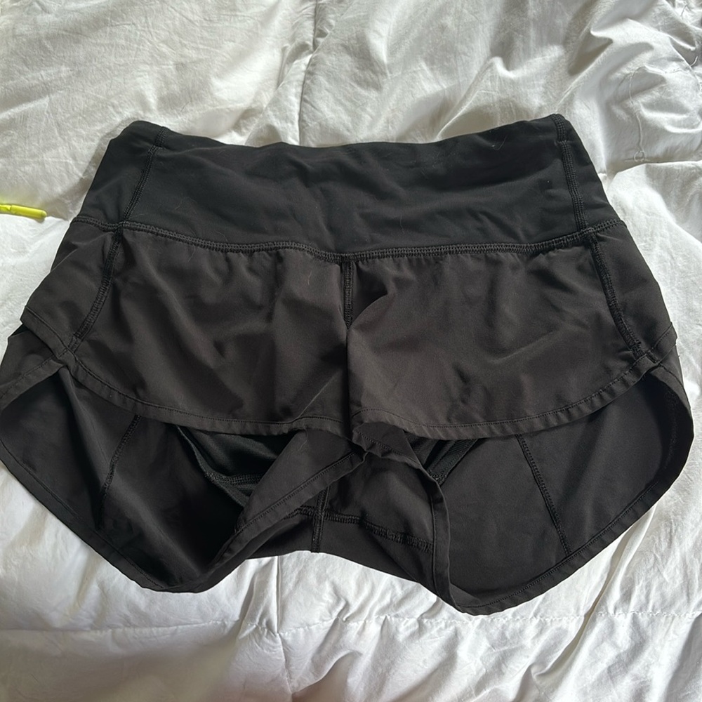 SOLD Black lululemon shorts